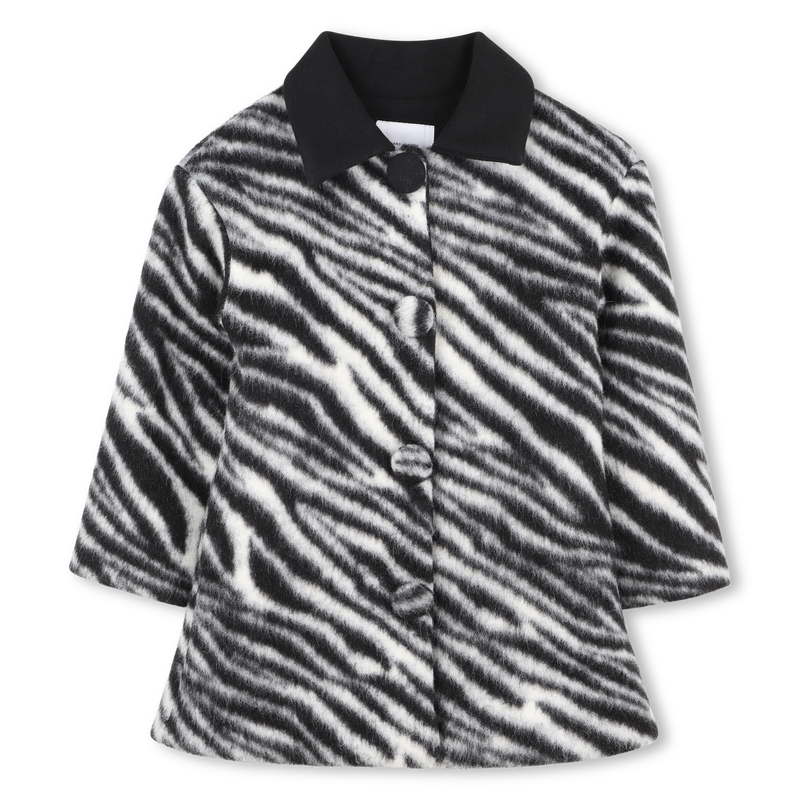 Langer Mantel mit Zebra-Vollmuster MARC JACOBS 
                        GIRL
