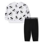 Set aus Sweatshirt und Hose KARL LAGERFELD KIDS 
                    GIRL