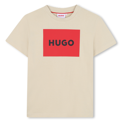 Kurzarm-T-Shirt aus Baumwolle HUGO BOY