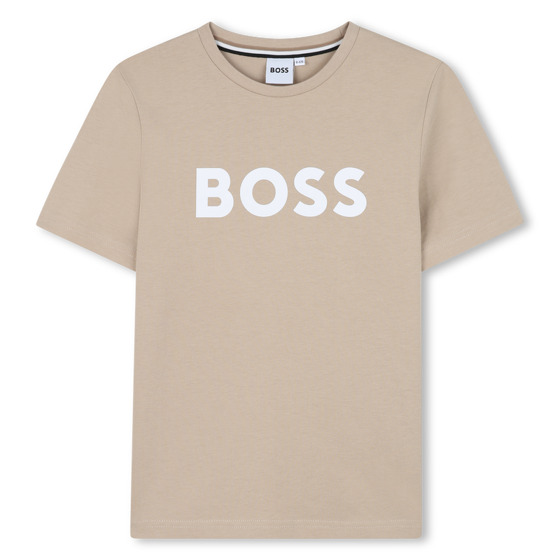 Kurz&auml;rmliges Baumwollshirt BOSS 
                        BOY