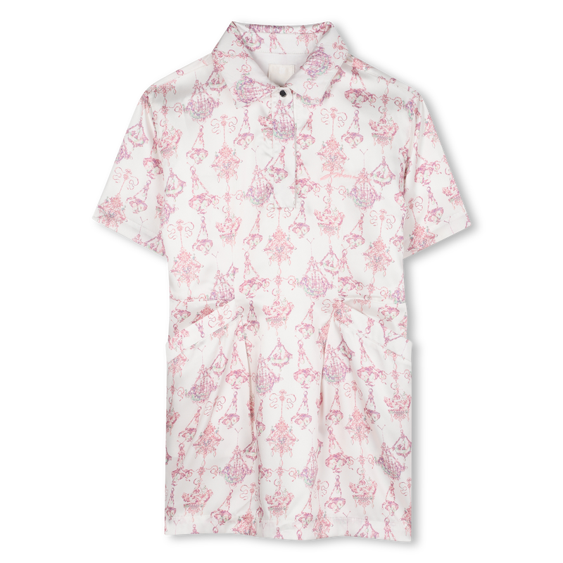 Satinkleid mit Polokragen GIVENCHY 
                        GIRL