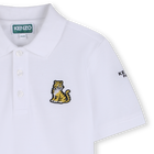 Poloshirt mit abzeichen und stickerei KENZO KIDS 
                    UNISEX