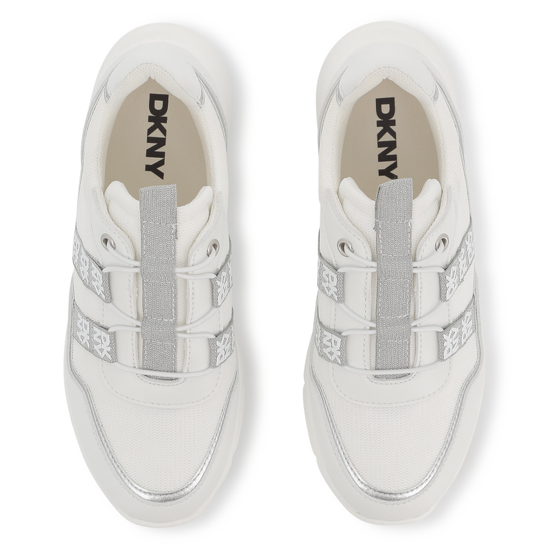 Sneaker aus zwei Materialien DKNY 
                        GIRL