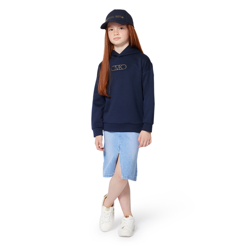 Kappe aus Baumwoll-Serge MICHAEL KORS 
                        GIRL