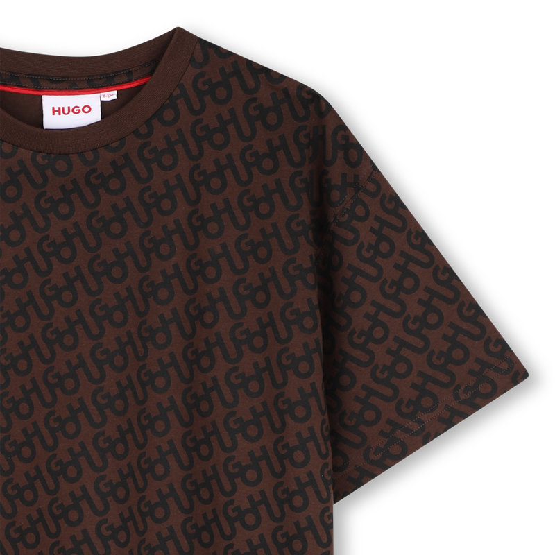 T-Shirt mit kurzen &Auml;rmeln HUGO 
                        BOY