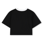 T-Shirt mit kurzen &Auml;rmeln KENZO KIDS 
                    GIRL