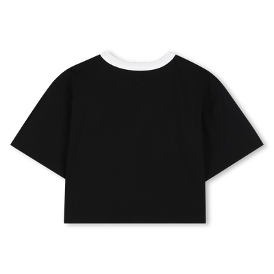 T-Shirt mit kurzen &Auml;rmeln KENZO KIDS GIRL