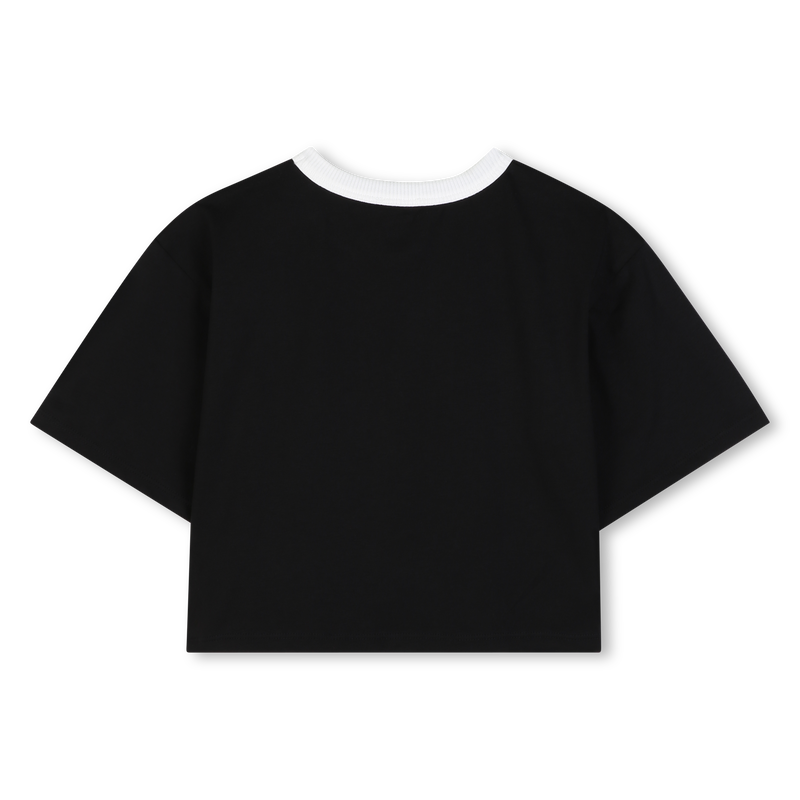 T-Shirt mit kurzen &Auml;rmeln KENZO KIDS 
                        GIRL