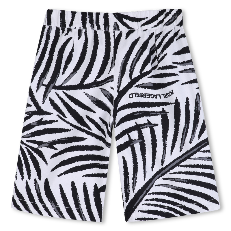 BERMUDASHORTS AUS POPELINE KARL LAGERFELD KIDS 
                        BOY
