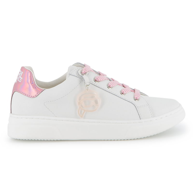 Low-Top-Sneakers mit Schn&uuml;rung KARL LAGERFELD KIDS 
                        GIRL