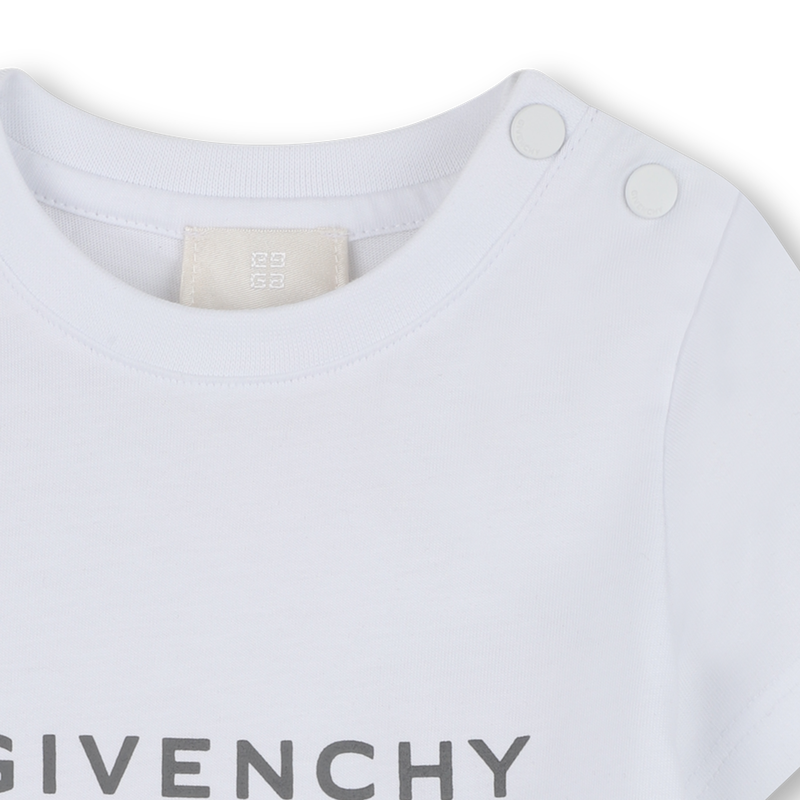 T-Shirt mit Druckknopfverschluss GIVENCHY 
                        BOY