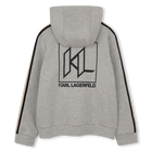 Kapuzenpullover mit reissverschluss KARL LAGERFELD KIDS 
                    BOY