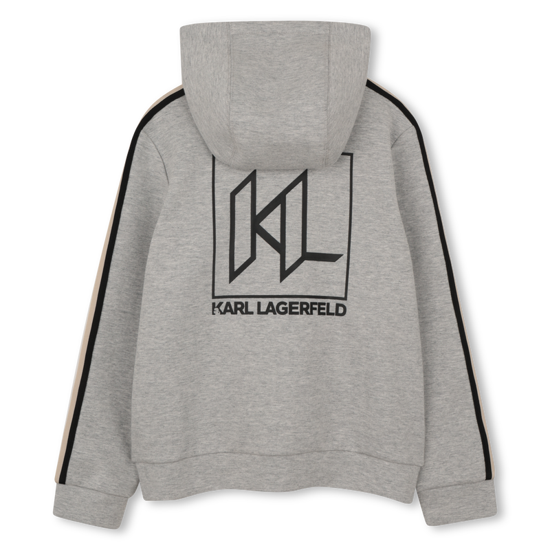 KAPUZENPULLOVER MIT REISSVERSCHLUSS KARL LAGERFELD KIDS 
                        BOY