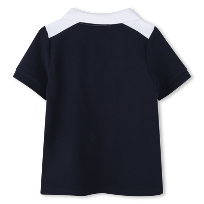 Polo-Shirt mit Farbbl&ouml;cken BOSS BOY