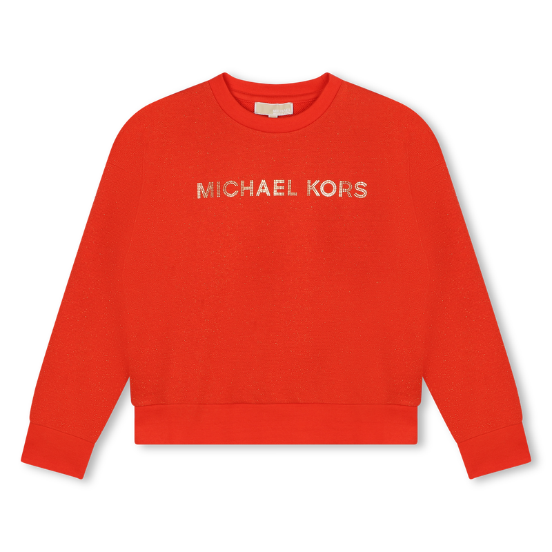 Sweatshirt mit Glitzereffekt MICHAEL KORS 
                        GIRL