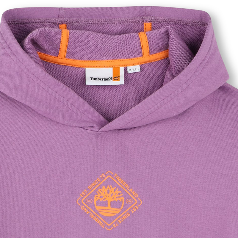 Kapuzensweatshirt mit Logo TIMBERLAND 
                        BOY