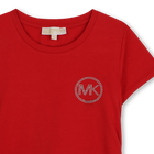 T-Shirt mit kurzen &Auml;rmeln MICHAEL KORS 
                    GIRL