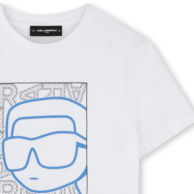 T-Shirt mit Print KARL LAGERFELD KIDS 
                        BOY