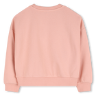 Sweatshirt aus ungeb&uuml;rstetem Fleece KENZO KIDS 
                    GIRL