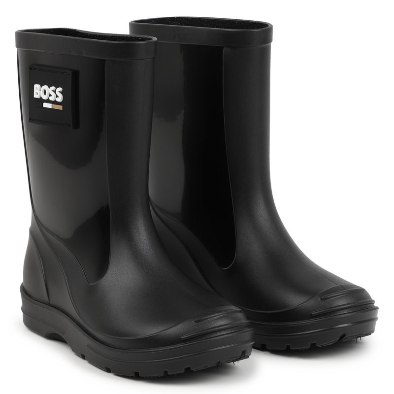 Regenstiefel aus 2 Materialien BOSS 
                        BOY