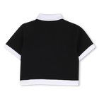 Kurz&auml;rmelige strickjacke KARL LAGERFELD KIDS 
                    GIRL
