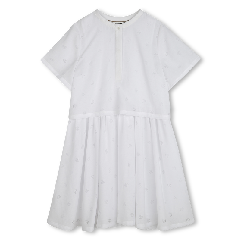 Kurz&auml;rmeliges Kleid BOSS 
                        GIRL