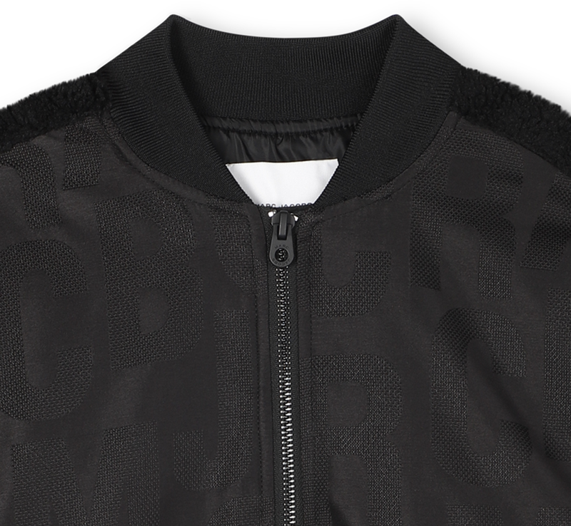 Plüschige Stoffjacke MARC JACOBS 
                        BOY