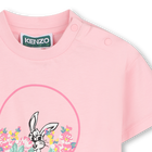 T-Shirt mit kurzen &Auml;rmeln KENZO KIDS 
                    GIRL