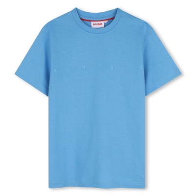 T-Shirt mit kurzen &Auml;rmeln HUGO BOY