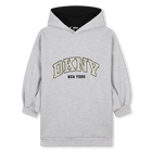 Kapuzenkleid mit Logo DKNY 
                    GIRL