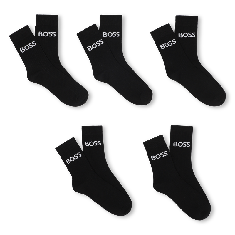 SET MIT 5 PAAR SOCKEN BOSS 
                        BOY