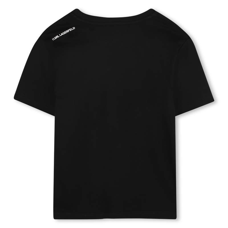 Kurzärmeliges T-Shirt KARL LAGERFELD KIDS 
                        BOY