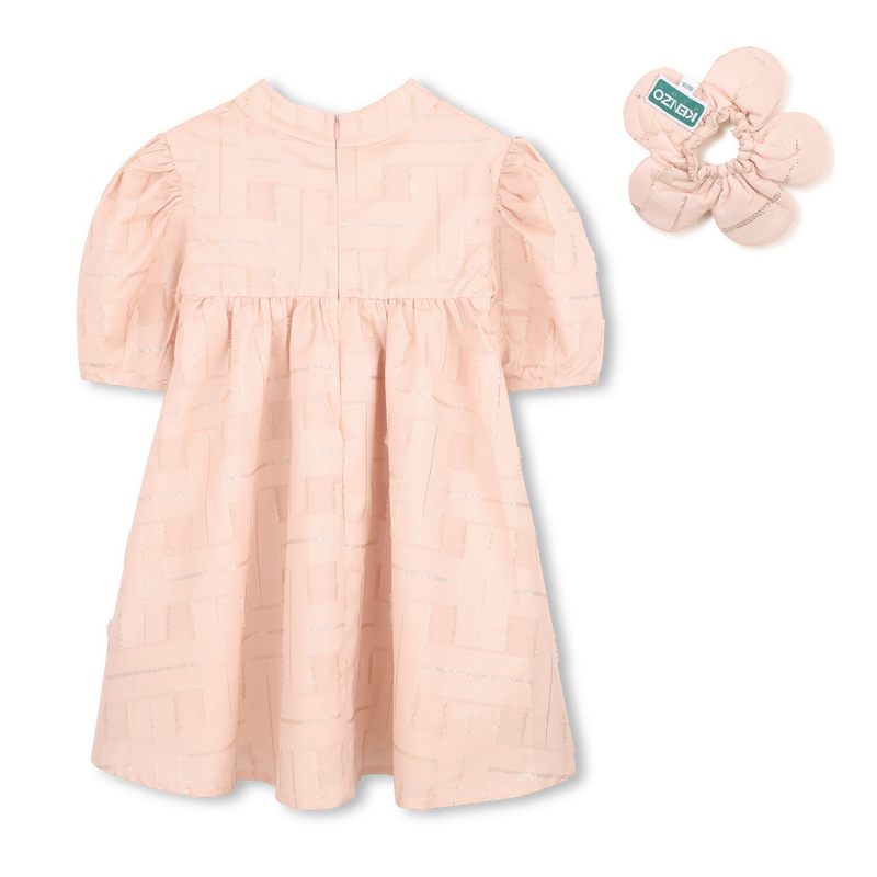 KLEID + HAARGUMMI KENZO KIDS 
                        GIRL