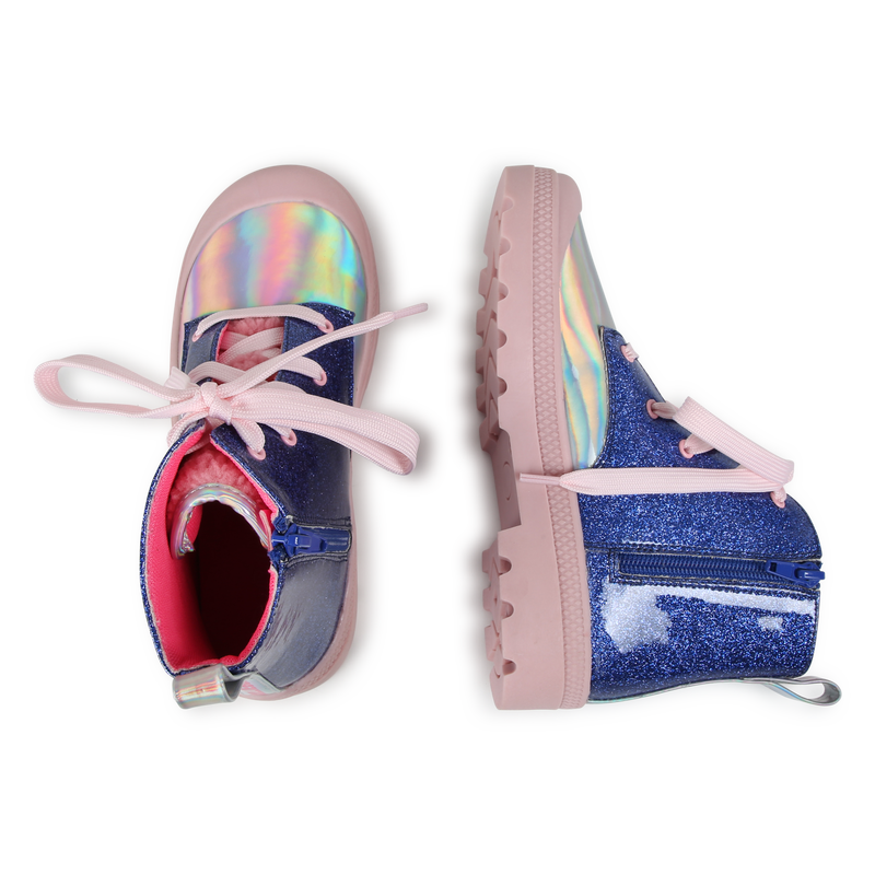 Schn&uuml;r-Stiefeletten mit Zipper BILLIEBLUSH 
                        GIRL