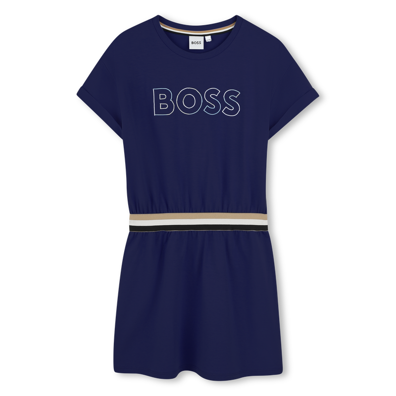 Kurz&auml;rmeliges Kleid BOSS 
                        GIRL
