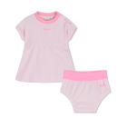 Kleid+bauschiges h&ouml;schen-set BOSS 
                    GIRL