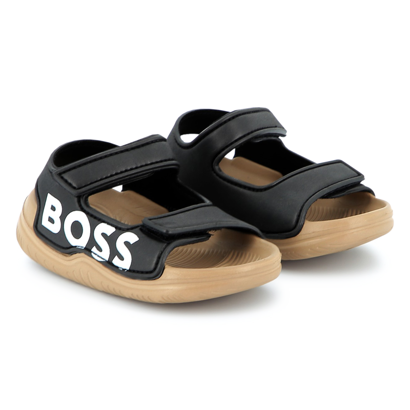 Sandalen mit Klettverschluss BOSS 
                        BOY