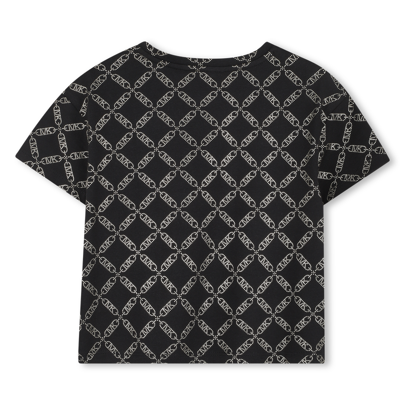 Kurz&auml;rmeliges T-Shirt aus Jersey MICHAEL KORS 
                        GIRL