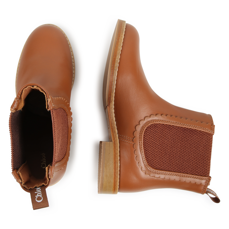 Stiefeletten aus Leder CHLOE 
                        GIRL