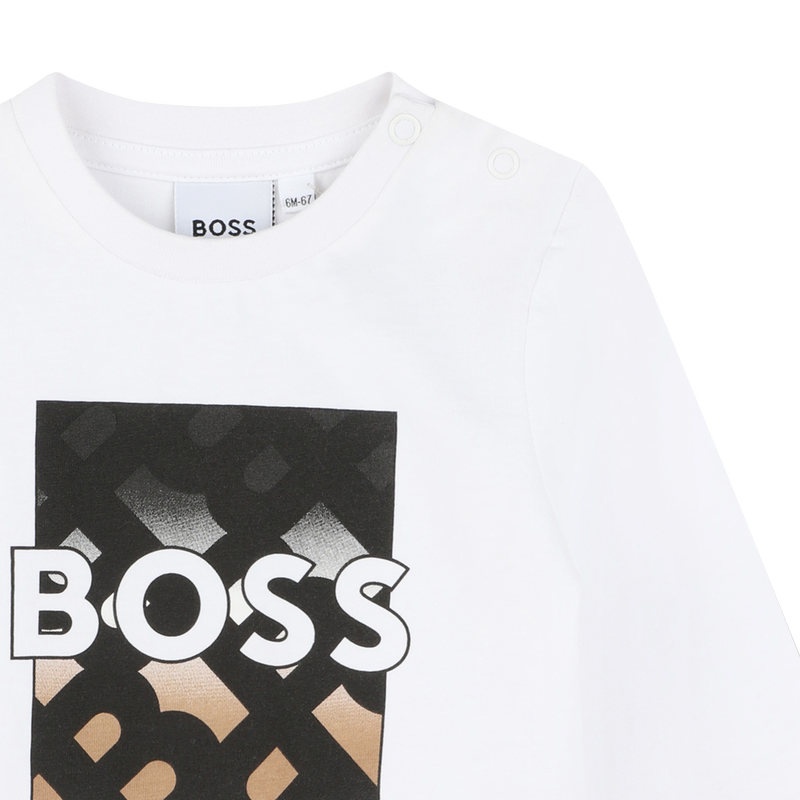 Langarm-T-Shirt BOSS 
                        BOY