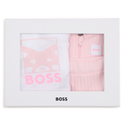 Strickjacke + hose + t-shirt-set BOSS 
                    GIRL