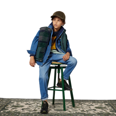 Wendbare ärmellose Daunenjacke TIMBERLAND BOY