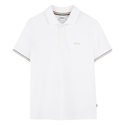 Poloshirt mit Streifen BOSS BOY