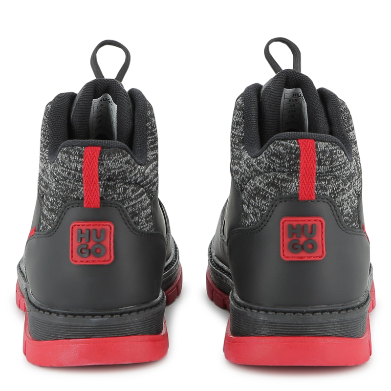 Stiefeletten mit Schn&uuml;rsenkeln HUGO 
                        BOY