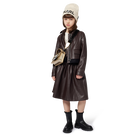 Set aus M&uuml;tze + Halsw&auml;rmer KARL LAGERFELD KIDS 
                    GIRL