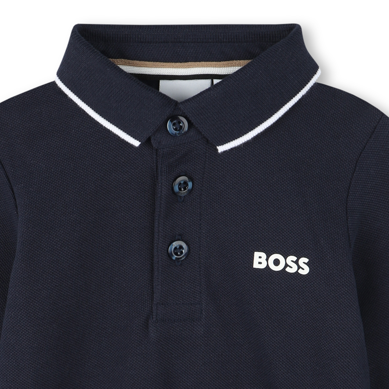 Polo-Shirt aus Baumwoll-Piqué BOSS 
                        BOY