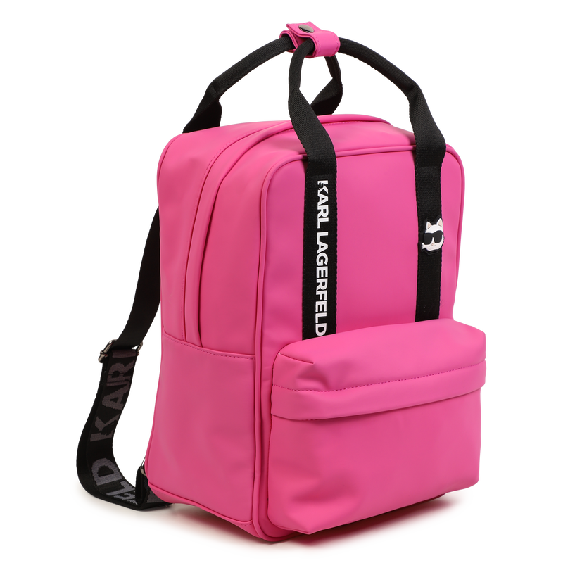 Rucksack mit zwei Griffen KARL LAGERFELD KIDS 
                        GIRL