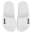 Pantoletten mit Relief-Druck KARL LAGERFELD KIDS 
                    GIRL