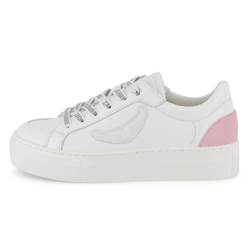 Ledersneakers zum Schn&uuml;ren