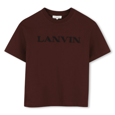 T-Shirt mit kurzen &Auml;rmeln LANVIN BOY